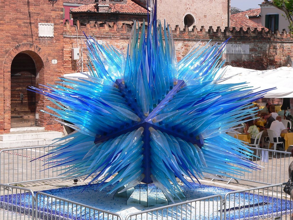 Comet Glass Star by Simone Cenedese