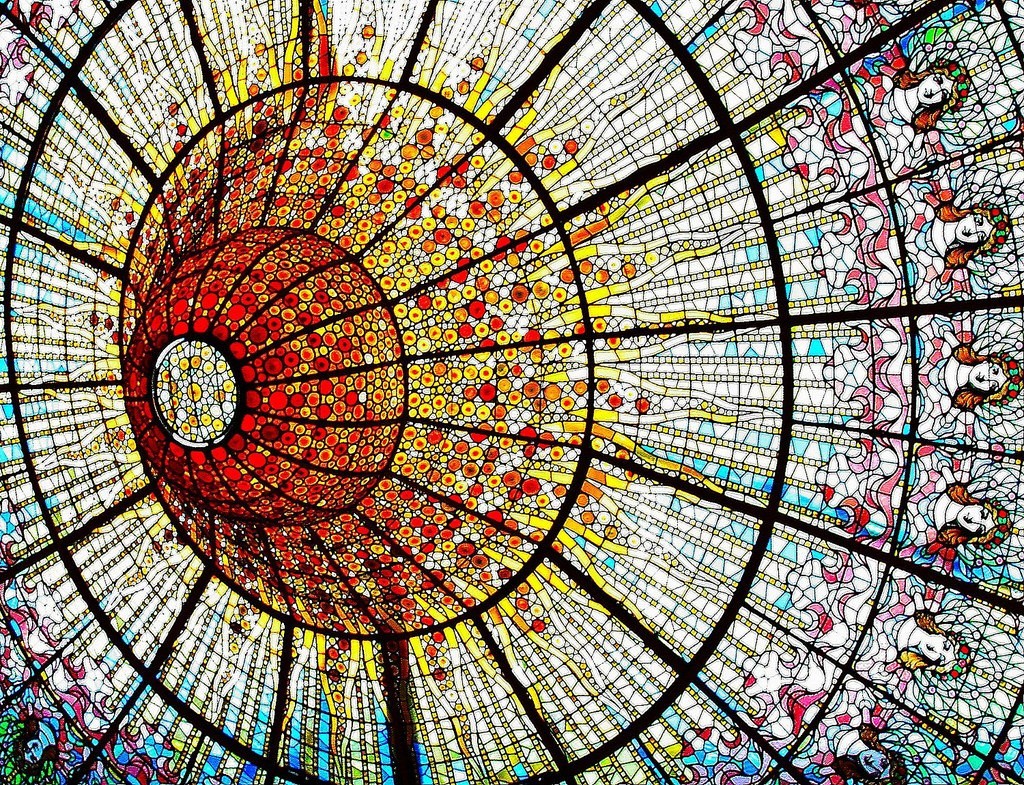 The Skylight at the Palau de la Música Catalana