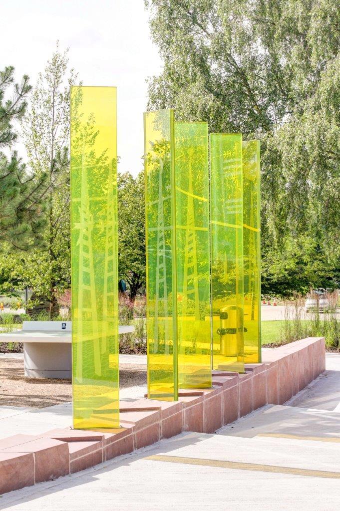 Laminated Glass - Outdoor Art